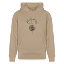 KLADDERADATSCH - Unisex Bio-Hoodie - Beige