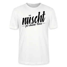 Berlin Shirt-NÜSCHT DARF ICK-Unisex T-Shirt - Weiß