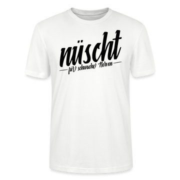 Berlin Shirt-NÜSCHT DARF ICK-Unisex T-Shirt - Weiß