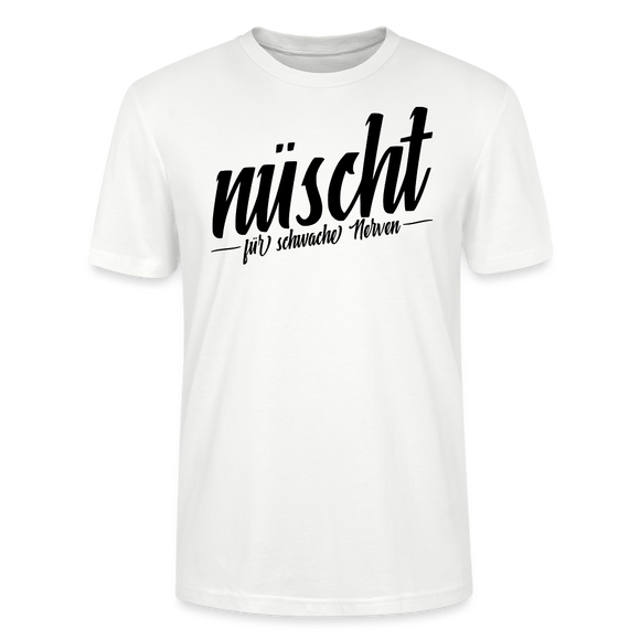 Berlin Shirt-NÜSCHT DARF ICK-Unisex T-Shirt - Weiß