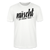 Berlin Shirt-NÜSCHT DARF ICK-Unisex T-Shirt - Weiß