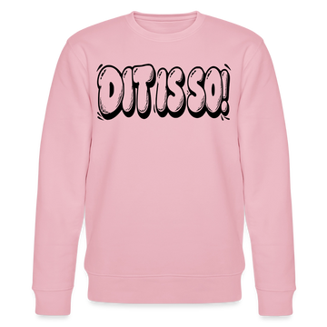 Berlin Sweater mit Berliner Schnauze-DIT IS SO!-Unisex Bio-Sweatshirt - Hellrosa