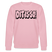 Berlin Sweater mit Berliner Schnauze-DIT IS SO!-Unisex Bio-Sweatshirt - Hellrosa