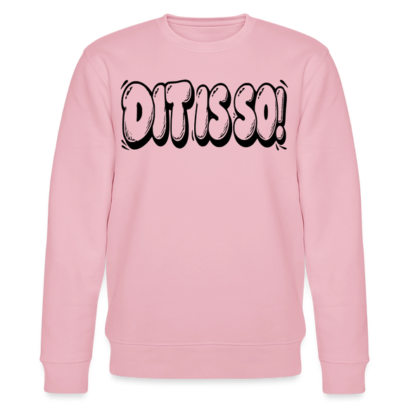 Berlin Sweater mit Berliner Schnauze-DIT IS SO!-Unisex Bio-Sweatshirt - Hellrosa