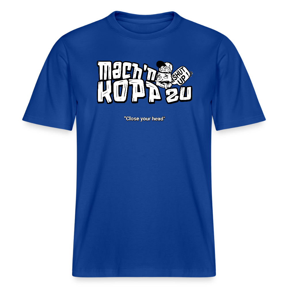 MACH N KOPP ZU-Relaxed Fit Unisex Bio-T-Shirt II - Dunkelblau