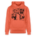 Berlin Souvenir Hoodie -DIT IS SO! – Unisex Bio-Hoodie mit Berliner Bär - Hellrot