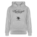 NACHTIGALL ICK HÖR DIR TRAPSEN-Unisex Bio-Hoodie - Grau meliert