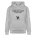 NACHTIGALL ICK HÖR DIR TRAPSEN-Unisex Bio-Hoodie - Grau meliert