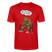 Berliner Bär Shirt-JEH MIR NICH UFFN SENKEL-Unisex T-Shirt - Rot