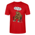 Berliner Bär Shirt-JEH MIR NICH UFFN SENKEL-Unisex T-Shirt - Rot