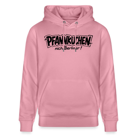 Berliner Spruch-PFANNKUCHEN, nich Berliner!-Unisex Bio-Hoodie - Lila Traum