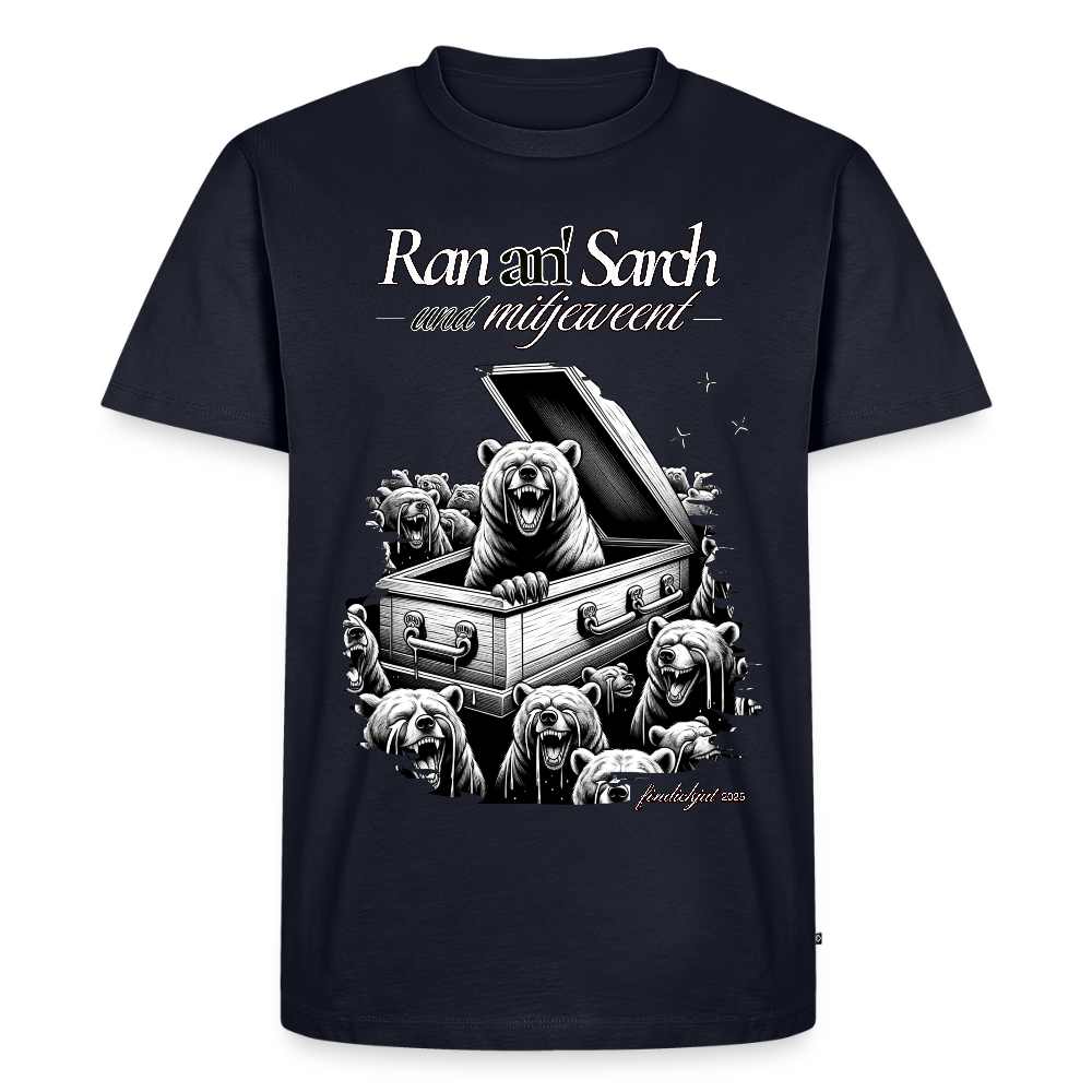 RAN AN SARCH-Männer Premium BIO T-Shirt - Navy