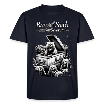 RAN AN SARCH-Männer Premium BIO T-Shirt - Navy