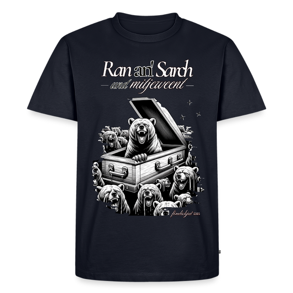 RAN AN SARCH-Männer Premium BIO T-Shirt - Navy