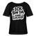 BIN DA, KANN LOSJEHN-Rundhals Frauen Bio-T-Shirt mit Berliner Schnauze - Schwarz