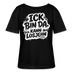 BIN DA, KANN LOSJEHN-Rundhals Frauen Bio-T-Shirt mit Berliner Schnauze - Schwarz