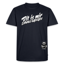 DIT IS MIR SCHNURZPIEPE-Männer Premium BIO T-Shirt - Navy