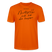 NACHTIGALL ICK HÖR DIR TRAPSEN-Unisex T-Shirt BIO - Tieforange
