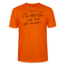 NACHTIGALL ICK HÖR DIR TRAPSEN-Unisex T-Shirt BIO - Tieforange