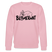 BLÜMERANT-Unisex Bio-Sweatshirt mit Berliner Schnauze - Hellrosa