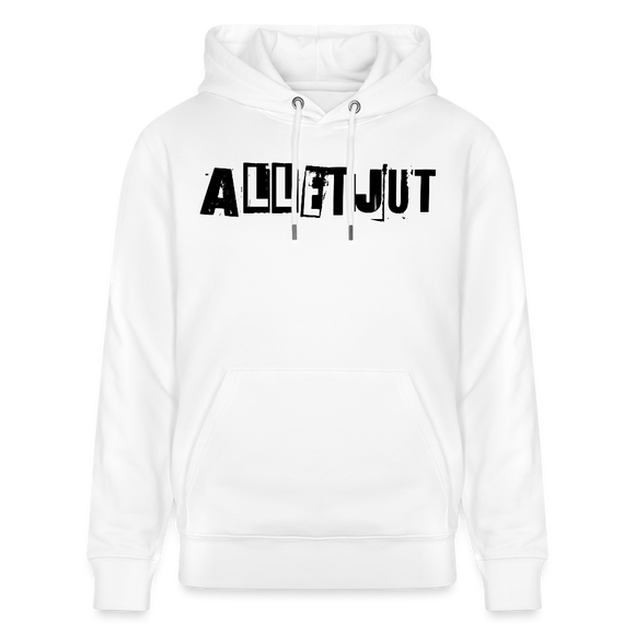 ALLET JUT-Unisex Bio-Hoodie - Weiß