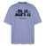 Berliner Gelassenheit-ET IS WIE'T IS-Oversized Unisex Bio T-Shirt - Violett