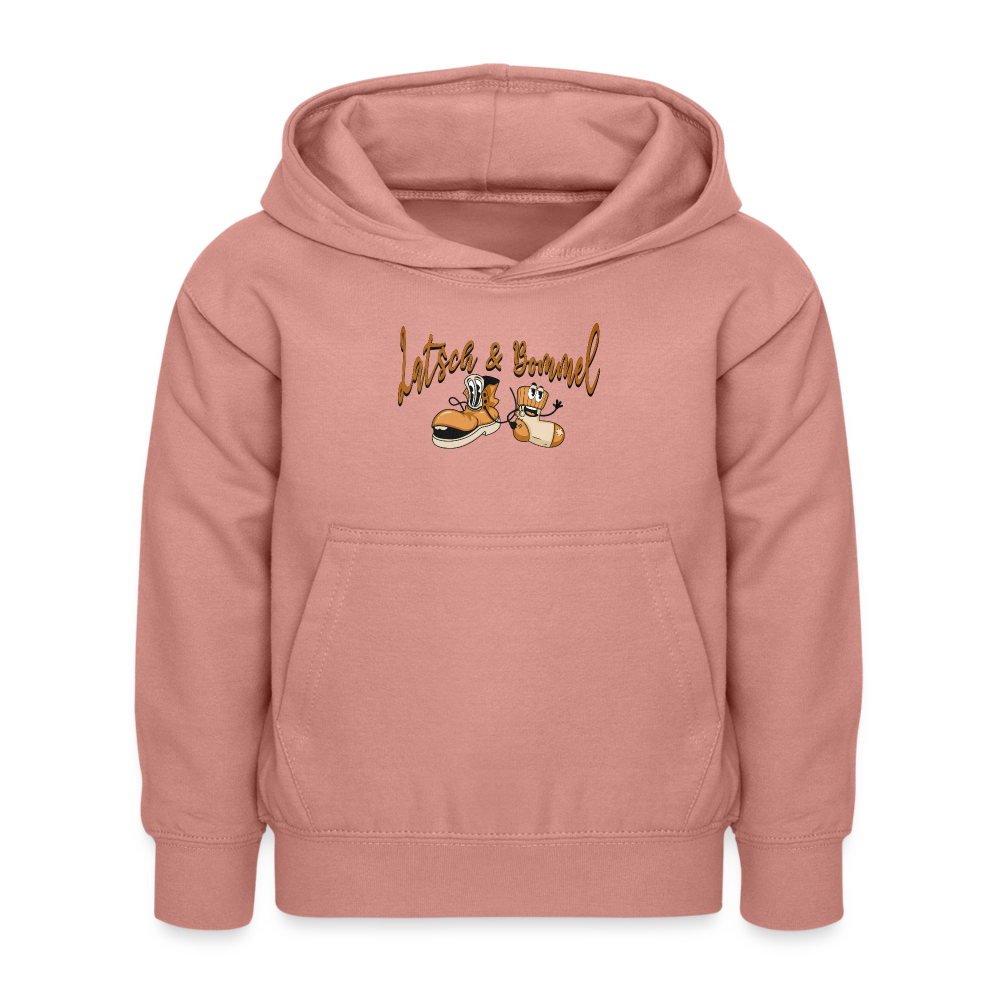 LATSCH UND BOMMEL - Kinder Hoodie - Altrosa