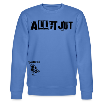 ALLET JUT-Unisex Bio-Sweatshirt - Blau