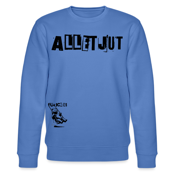 ALLET JUT-Unisex Bio-Sweatshirt - Blau