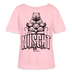 Berlin Shirt-NÜSCHT MUSS ICK-Rundhals Frauen Bio-T-Shirt - Hellrosa