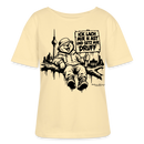 ICK LACH MIR N AST-Rundhals Frauen Bio-T-Shirt mit Berliner Bär - Creme