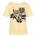 ICK LACH MIR N AST-Rundhals Frauen Bio-T-Shirt mit Berliner Bär - Creme