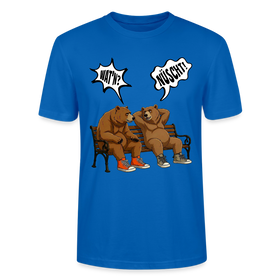 Berliner Bär Shirt mit Berliner Schnauze-WATN?NÜSCHT!-Unisex T-Shirt - Pfauenblau