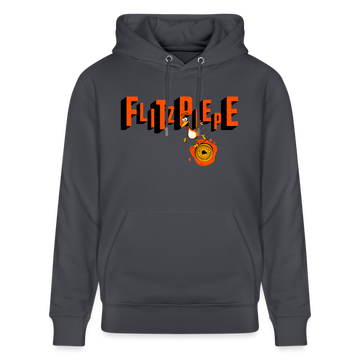 FLITZPIEPE - Unisex Bio-Hoodie - Indigoblau