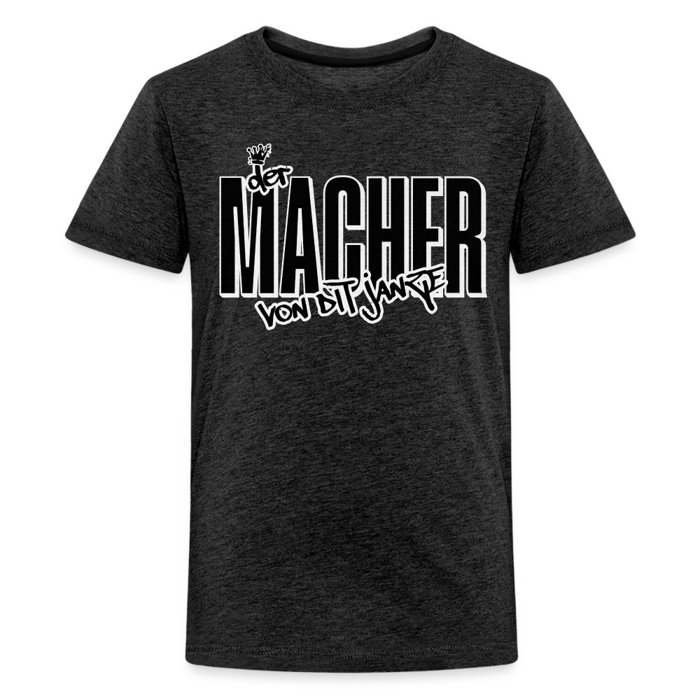 DER MACHER VON DIT JANZE - Teenager Premium T-Shirt - Anthrazit