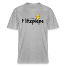 DIE FLITZPIEPE - Relaxed Fit Unisex Bio-T-Shirt - Grau meliert
