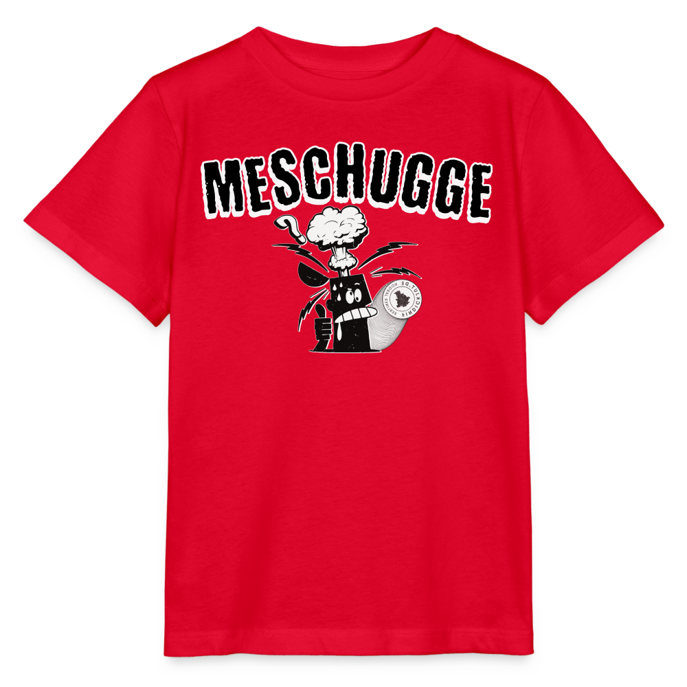 MESCHUGGE - Kinder BIO T-Shirt - Rot