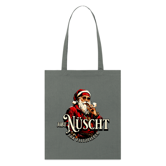 JIBT NÜSCHT IHR FLITZPIEPEN - Bio-Stoffbeutel - Anthrazit