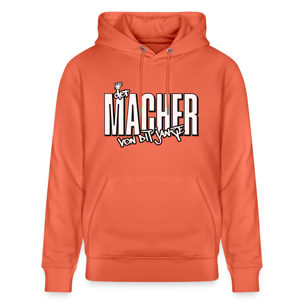 DER MACHER VON DIT JANZE - Unisex Bio-Hoodie - Hellrot