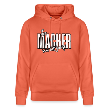 DER MACHER VON DIT JANZE - Unisex Bio-Hoodie - Hellrot