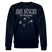 JIBT NÜSCHT zu Weihnachten in Berlin-Unisex Bio-Sweatshirt - Navy