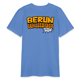 BERLIN ICK LIEB DIR - Bio Teenager T-Shirt - Blau