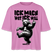ICK MACH WAT ICK WILL-Frauen Boxy Bio-T-Shirt II - Pink