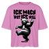 ICK MACH WAT ICK WILL-Frauen Boxy Bio-T-Shirt II - Pink