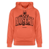 NÜSCHT MUSS ICK 2025-Unisex Bio-Hoodie mit Berliner Schnauze - Hellrot