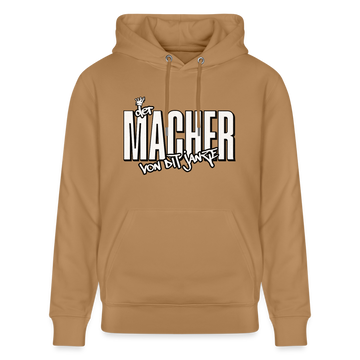 DER MACHER VON DIT JANZE - Unisex Bio-Hoodie - Latte