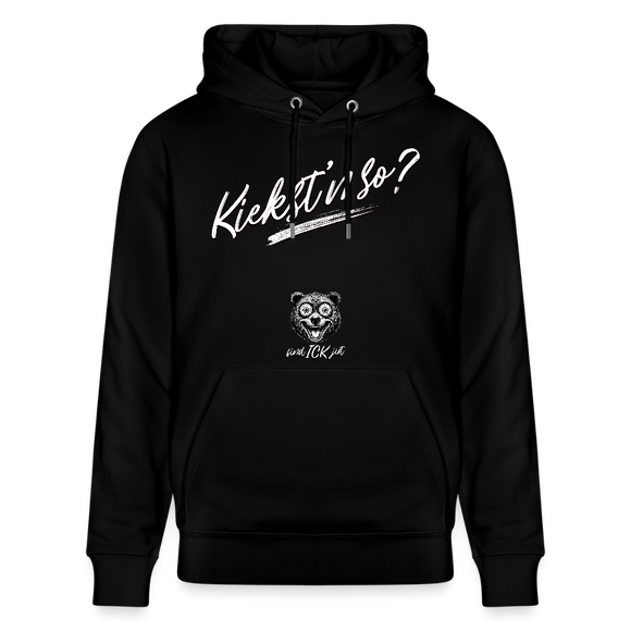 KIEKST'N SO?-Unisex Bio-Hoodie II - Schwarz