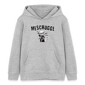 MESCHUGGE - Kinder Bio-Hoodie - Grau meliert