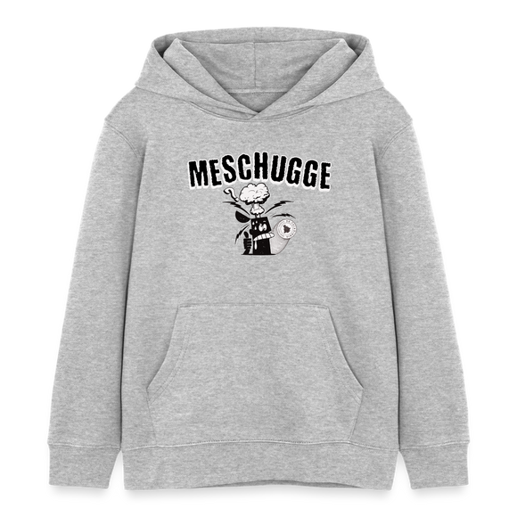 MESCHUGGE - Kinder Bio-Hoodie - Grau meliert