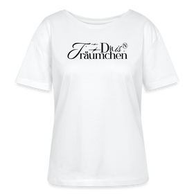 TRÄUMCHEN-Rundhals Frauen Bio-T-Shirt - Weiß